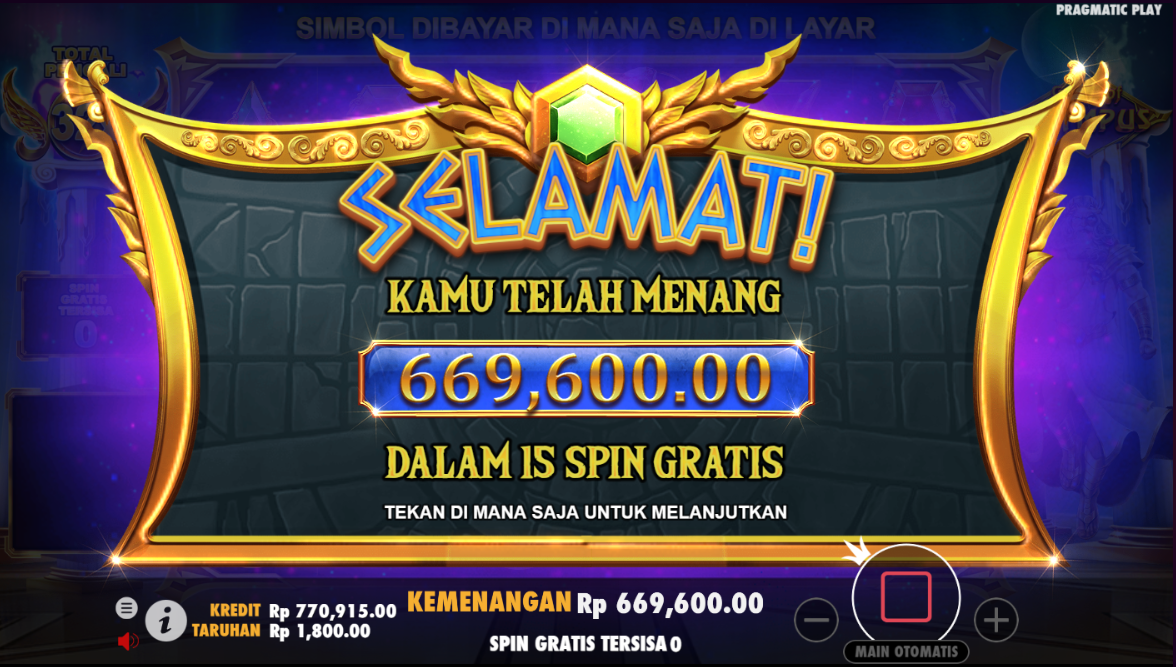 Kakek Zeus Slot Pragmatic Play Terbaik Untuk Dapat Maxwin